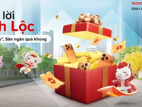 Nối dài giá trị của Sinh Lời Tự Động, Techcombank ra mắt chương trình “Sinh Lời Rinh Lộc” nhân dịp Tết 2026