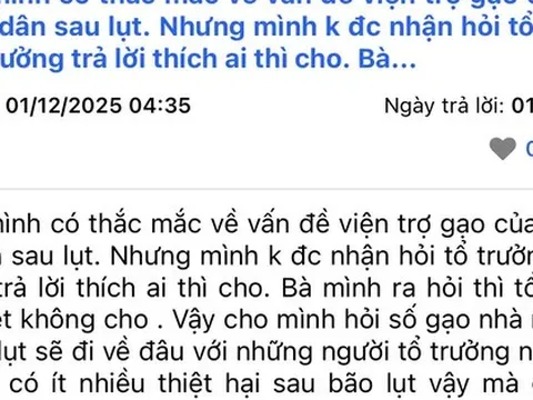 Bị tố không được nhận gạo cứu trợ vì "ghét không cho", tổ trưởng dân phố giải thích gì?
