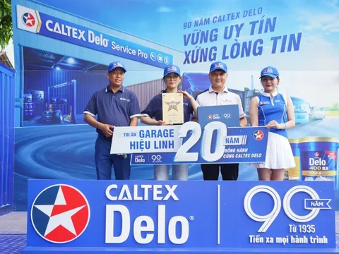 Vinh danh 165 garage danh tiếng, Caltex Delo khẳng định vị thế 90 năm uy tín