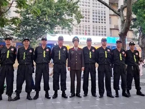 Chân dung công ty chuyên nghiệp duy nhất được bảo vệ trật tự khu vực hồ Hoàn Kiếm