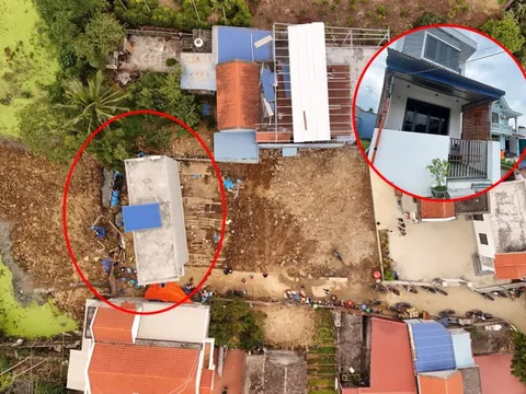 Hình ảnh ngôi nhà xây nhầm ở Hải Phòng được "thần đèn" di chuyển về đúng chỗ, chủ nhà dọn vào ở