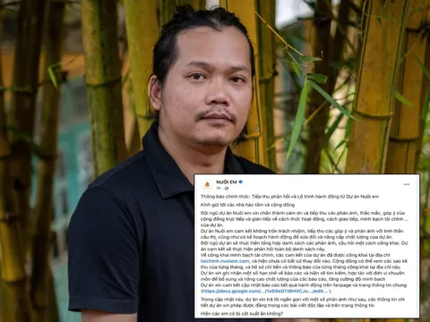 Thông báo mới nhất từ Nuôi Em: Dù tài khoản đóng băng nhưng các bé vẫn được duy trì bữa ăn hằng ngày