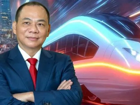 Ngay tuần sau Vinspeed của tỷ phú Phạm Nhật Vượng động thổ dự án đường sắt cao tốc gần 4 tỷ USD