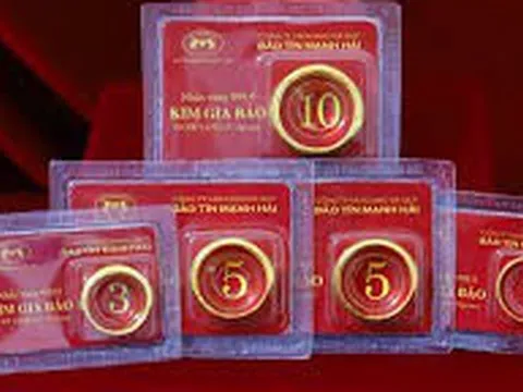 Giá vàng nhẫn, vàng miếng ngày 13/12