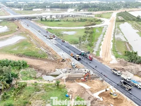 Hình hài cao tốc Cần Thơ – Cà Mau trước ngày thông xe