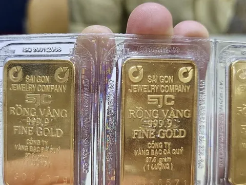 Sáng 13-12, giá vàng miếng SJC và vàng nhẫn cao nhất từ trước đến nay