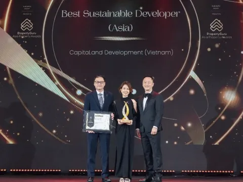 CapitaLand Development thắng lớn tại Giải thưởng Bất động sản Châu Á PropertyGuru 2025