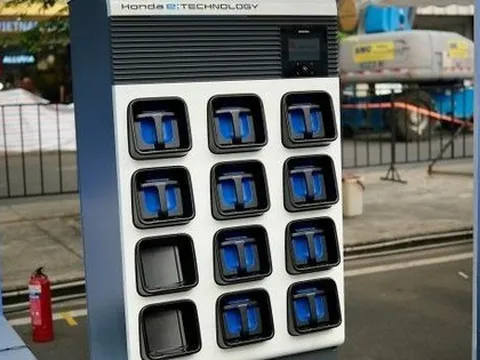 Thêm một 'cá mập' xác nhận triển khai mô hình tủ đổi pin xe điện tại Việt Nam từ 2026