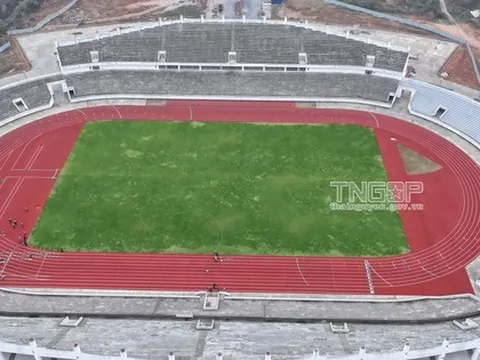 Ngày mai, chính thức khánh thành sân vận động trị giá hơn 500 tỷ đồng, 22.000 chỗ ngồi lớn nhất miền núi phía Bắc