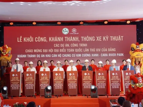 Lễ khánh thành Cara River Park chào mừng Đại hội XIV: Dấu ấn Tổng thầu VictoryCons