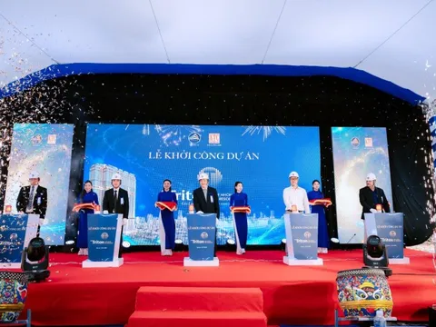 Khởi công dự án xây dựng nhà ở chung cư hỗn hợp hơn 3.500 tỷ đồng Triton - Quy Nhon Sky Residence