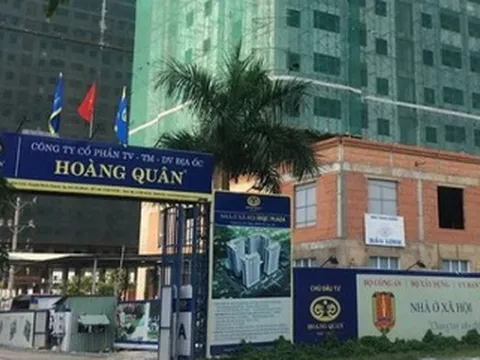 Địa ốc Hoàng Quân bị nhắc nhở liên quan việc công bố thông tin
