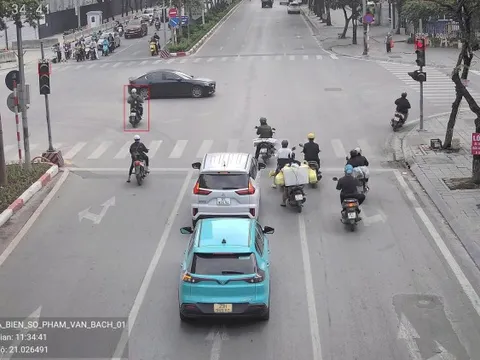 564 chủ xe máy vượt đèn đỏ có biển số sau nhanh chóng nộp phạt nguội theo Nghị định 168