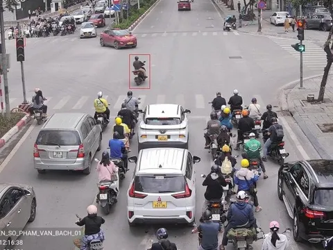 166 chủ xe bị lỗi vượt đèn đỏ ở Hà Nội nhanh chóng nộp phạt nguội theo Nghị định 168