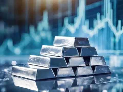 Bạc tăng vọt 10% sau 1 đêm, trở thành tài sản có giá trị lớn thứ 3 thế giới
