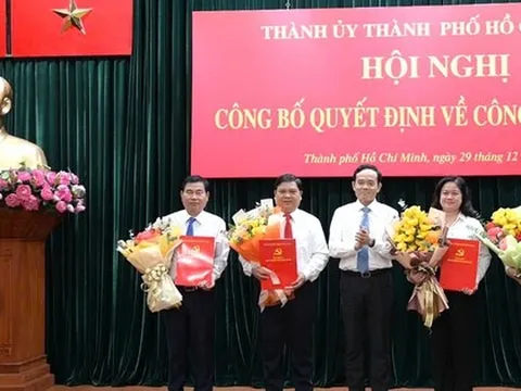 Ông Trần Văn Tuấn làm Trưởng Ban Nội chính Thành ủy TPHCM