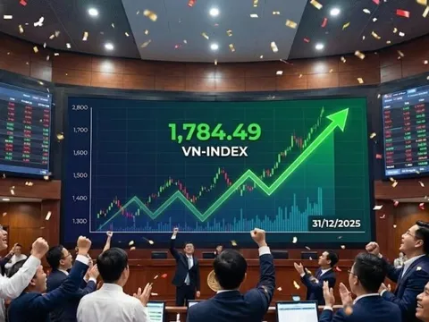 Chứng khoán Việt Nam lên cao nhất lịch sử trong phiên giao dịch cuối năm 2025