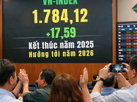 Chứng khoán cuối ngày cuối năm: VN-Index áp sát 1.800 điểm, "tiệc vui" chỉ dành cho nhóm trụ