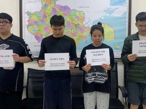 Bắt băng nhóm lừa đảo dự án tiền số, chiếm đoạt gần 40 tỷ đồng