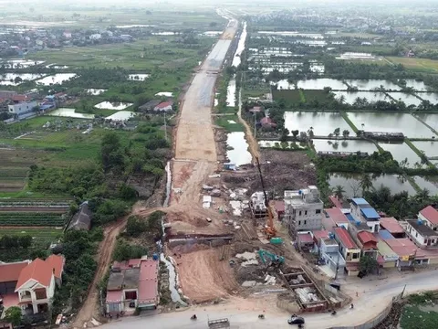 Xuyên Tết thi công dự án kết nối các khu công nghiệp ở Hải Phòng