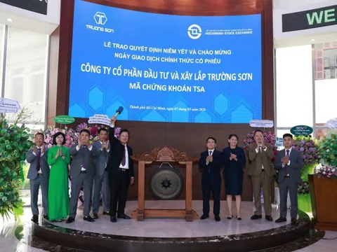 TSA: Công ty khai trương năm mới 2026 trên HOSE sau khi cùng lúc đạt hai mục tiêu lõi
