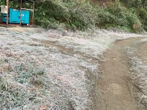 VIDEO: Băng giá xuất hiện tại một tỉnh miền Trung khi nhiệt độ xuống âm 5 độ C