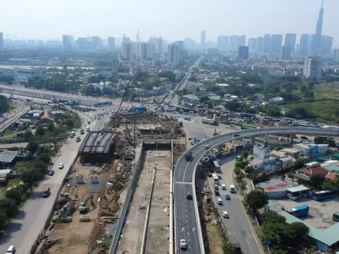 Hầm chui cuối cùng tại nút giao hiện đại nhất TP.HCM trước ngày thông xe
