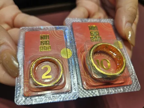 Sáng 10-1, giá vàng miếng SJC có biến động bất ngờ