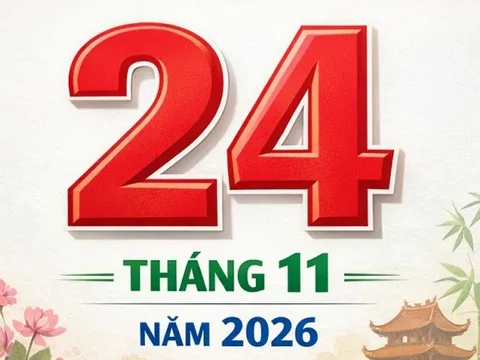 Ngày nghỉ lễ mới toanh 24/11 năm nay rơi vào thứ mấy, nhiều người háo hức lật lịch tra cứu
