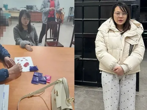 Khám xét nơi ở, bắt giữ khẩn cấp Hoàng Thị Hiền SN 1990