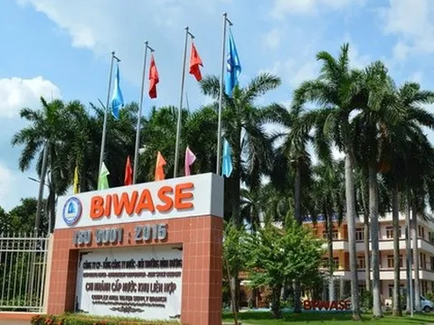 Biwase sắp chi gần 286 tỷ đồng tạm ứng cổ tức năm 2025