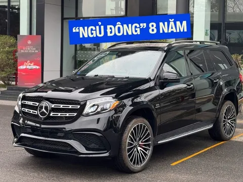 Mercedes-AMG GLS 63 'phủ bụi' gần một thập kỷ tại cảng tái xuất: Xe mới 100%, giá rẻ bất ngờ cho dân chơi sưu tầm