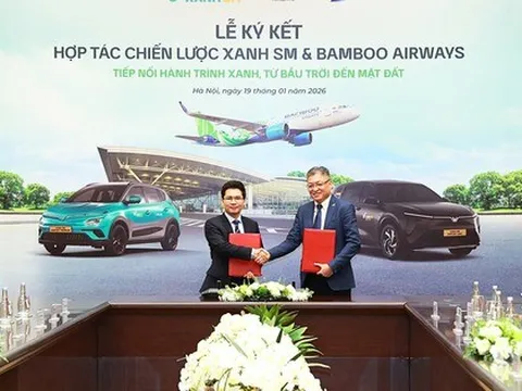 Xanh SM bắt tay với Bamboo Airways của FLC