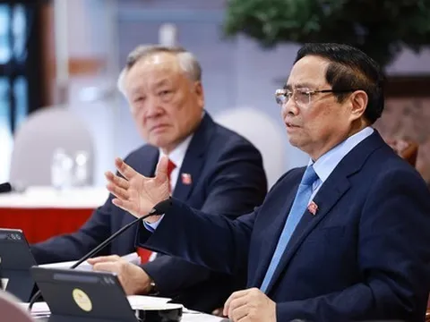 Thảo luận tại Đại hội XIV, Thủ tướng Phạm Minh Chính nhấn mạnh quyết tâm tăng trưởng hai con số