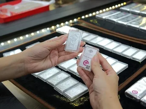 Giá bạc chiều ngày 22/1 quay đầu tăng mạnh