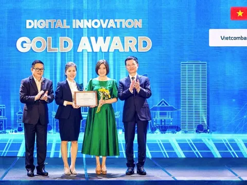 VCB Tablet đạt Giải Vàng hạng mục Digital innovation tại ASEAN Digital Awards 2026