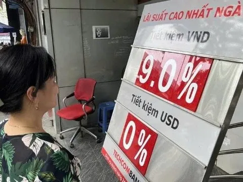 Lãi suất ngân hàng hôm nay, một số ngân hàng có lãi suất vượt mốc 8%