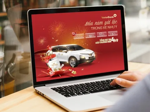 Trúng ô tô điện VinFast VF5 khi gửi tiết kiệm đầu năm 2026 tại VietinBank