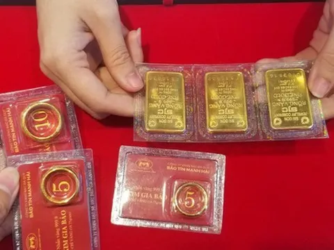 Chiều 27/1: Giá vàng thế giới chạm mức kỷ lục 5.110 USD/ounce, vàng trong nước cũng đồng loạt tăng