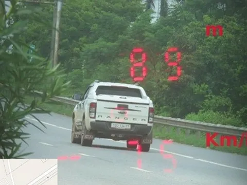 359 chủ phương tiện vi phạm quá tốc độ nhanh chóng nộp phạt nguội theo Nghị định 168