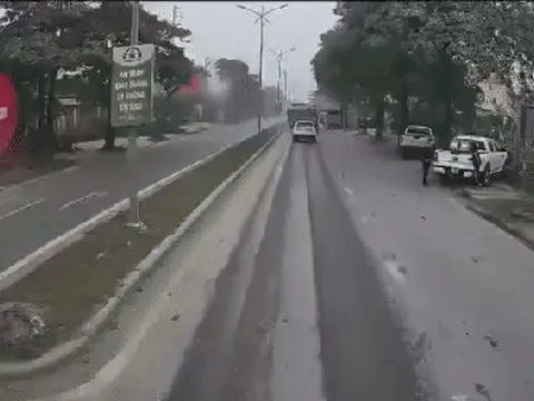 Cục CSGT lên tiếng vụ một cảnh sát bị tông tử vong: "Tài xế xe tải đi kiểu thói quen điền vào chỗ trống"