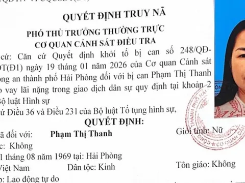 Truy nã Phạm Thị Thanh SN 1969