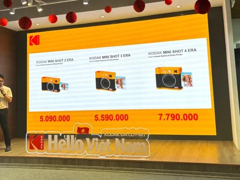 Thương hiệu Kodak chính thức quay lại thị trường Việt Nam - át chủ bài là gì?