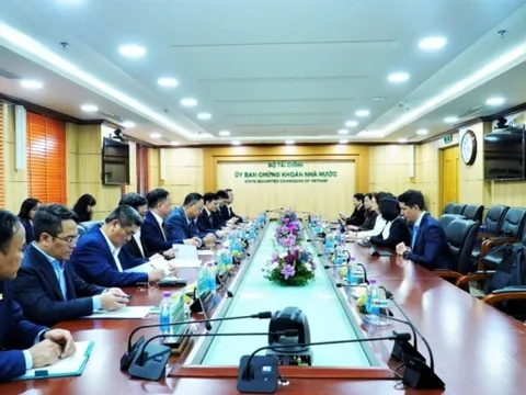 Chủ tịch UBCKNN tiếp Tổng Giám đốc FTSE Russell