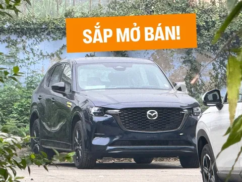Mazda CX-60 xuất hiện tại Hà Nội: Thời gian mở bán sắp tới gần, dễ dùng động cơ mild-hybrid mạnh gần 300 mã lực