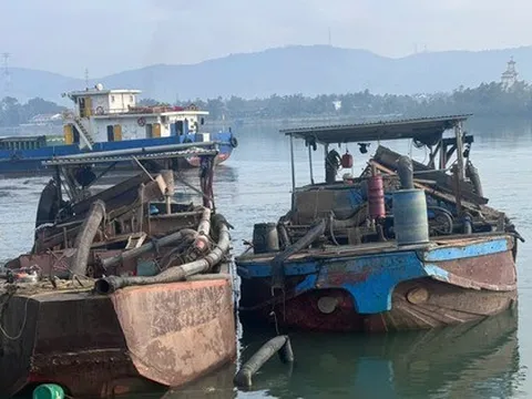 Vụ hút cát lậu trên sông Gianh: Giám đốc Công ty TNHH Tùng Cát liên quan thế nào?