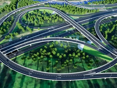 Phối cảnh trục đường liên cảng Cát Lái - Phú Hữu chuẩn bị khởi công năm 2026