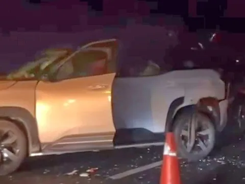 Tai nạn liên hoàn 5 xe trên tuyến cao tốc Phan Thiết – Dầu Giây