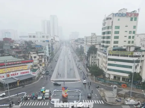 Đóng một số làn đường tại nút giao Giải Phóng - Kim Đồng