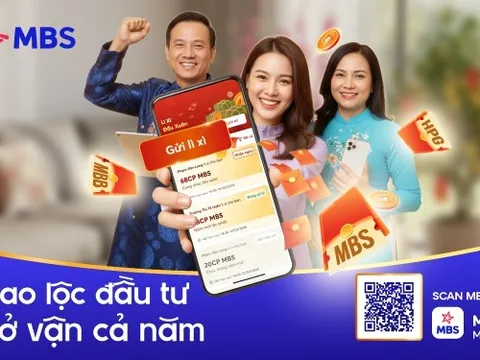 Chứng khoán MB “chơi lớn” mùa Tết 2026: Tung tính năng Lì xì độc lạ, dân đầu tư kháo nhau mừng tuổi bằng tài sản sinh lời